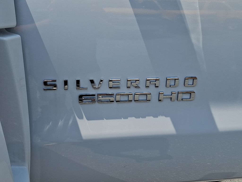 2024 Chevrolet Silverado 6500HD  White at Klick Lewis Buick Chevrolet