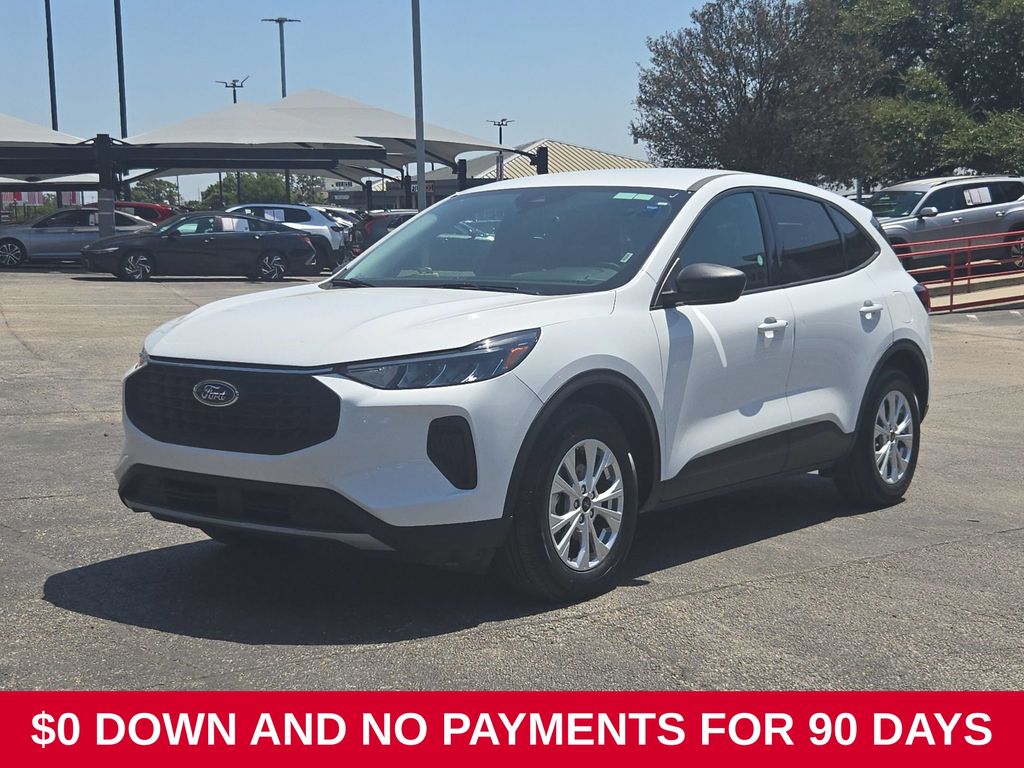 Oxford White 2025 Ford Escape SUV / Crossover Front-Wheel Drive 8-Speed Automatic