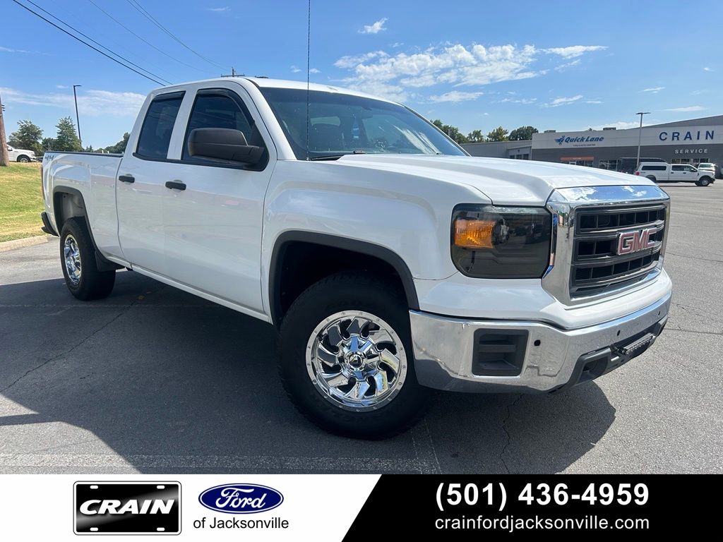 Summit White 2014 GMC Sierra 1500 Pickup Truck Four-Wheel Drive 6-Speed Automatic Overdrive