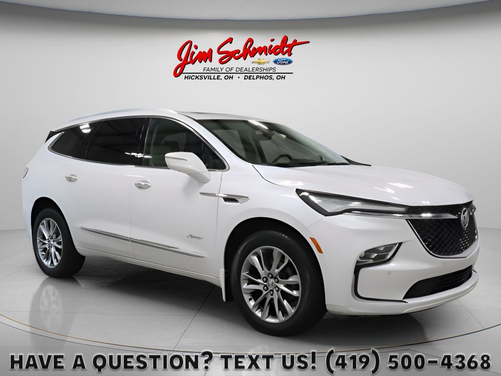 White Frost Tricoat 2023 Buick Enclave Avenir AWD SUV / Crossover Four-Wheel Drive 9-Speed Automatic
