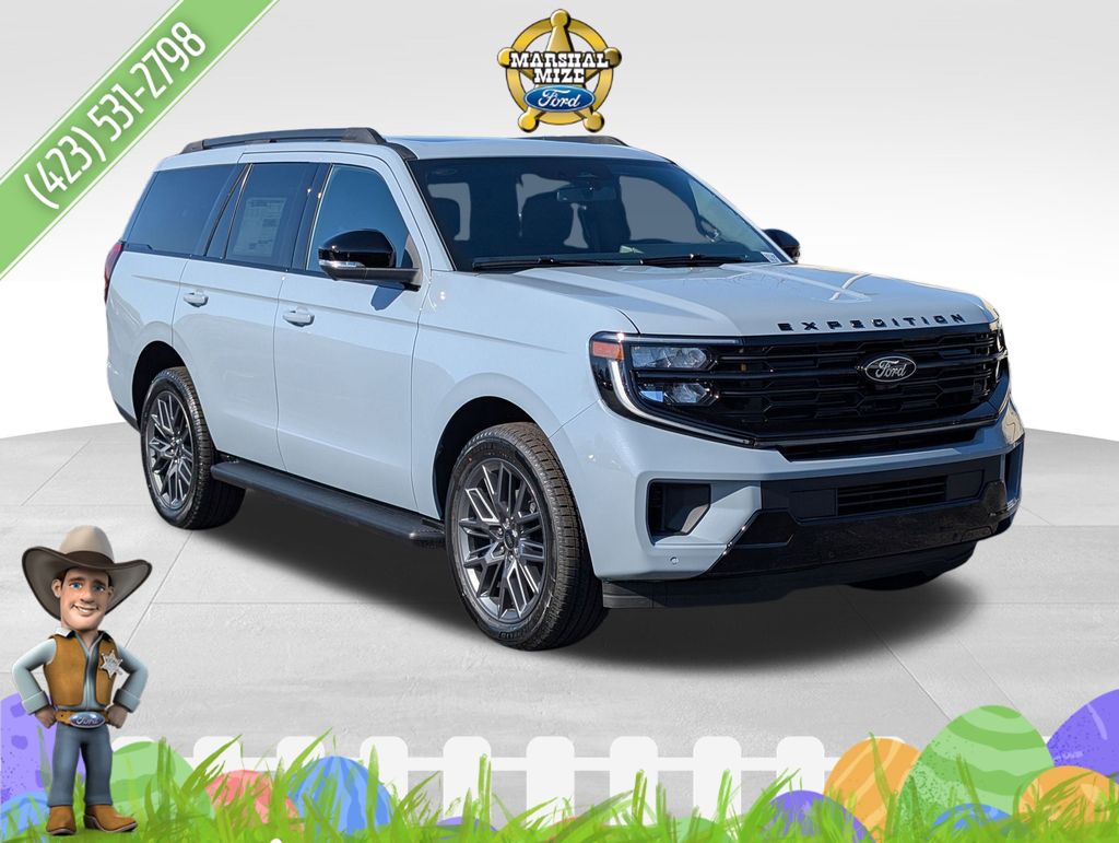 Glacier Gray Met Tri-Coat 2026 Ford Expedition Platinum 4WD SUV / Crossover Four-Wheel Drive Automatic