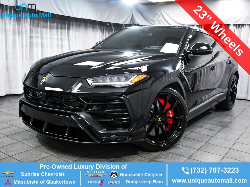 Nero Noctis Metallic 2022 Lamborghini Urus SUV / Crossover All-Wheel Drive 8-Speed Automatic