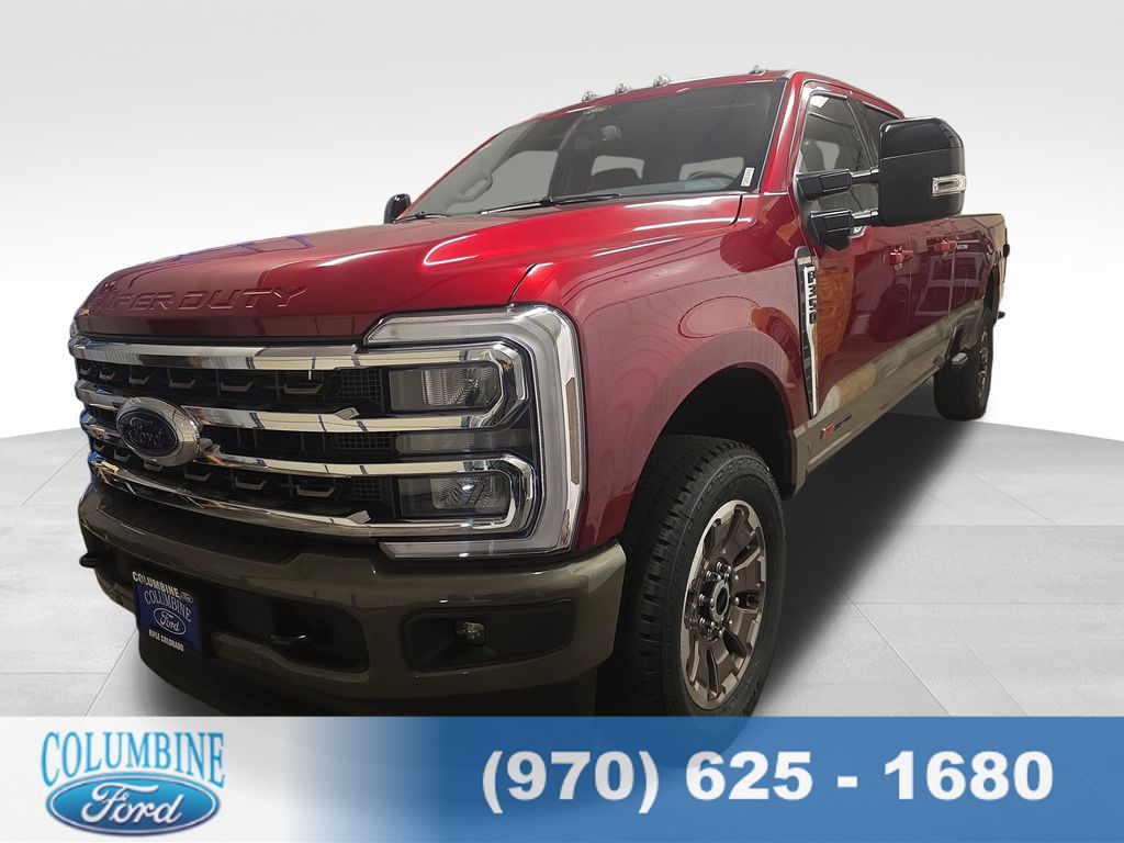 Ruby Red Metallic Tinted Clearcoat 2026 Ford F-350 Super Duty Pickup Truck Four-Wheel Drive Automatic
