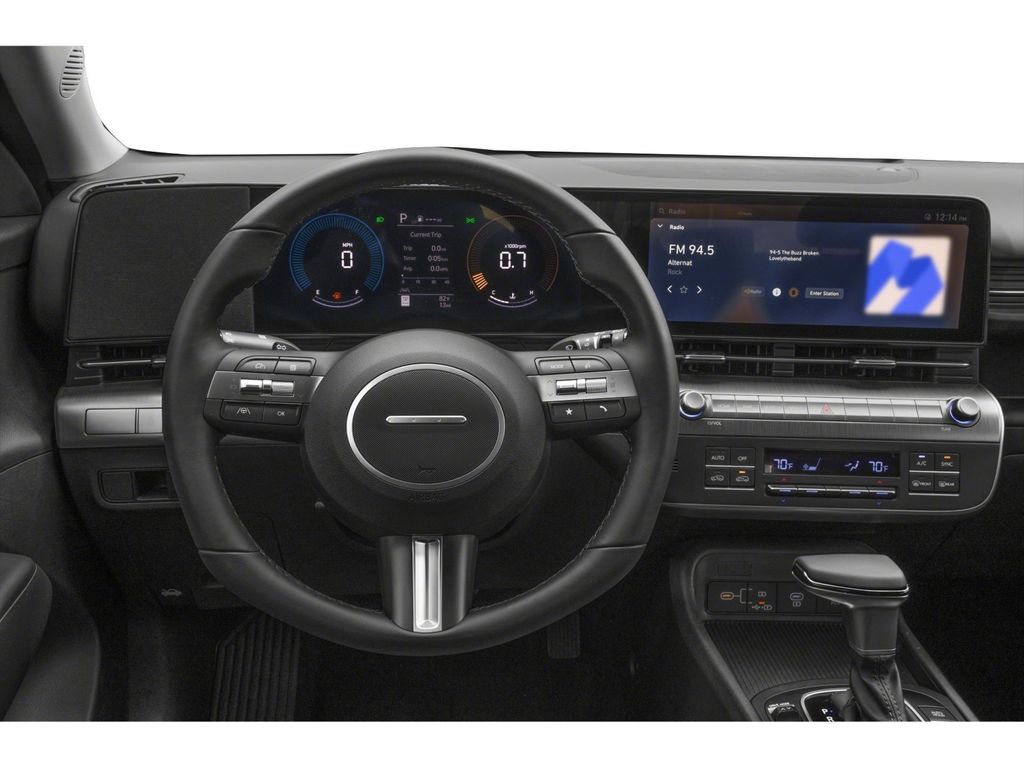 2025 Hyundai Kona SEL White at Auto Express Mitsubishi
