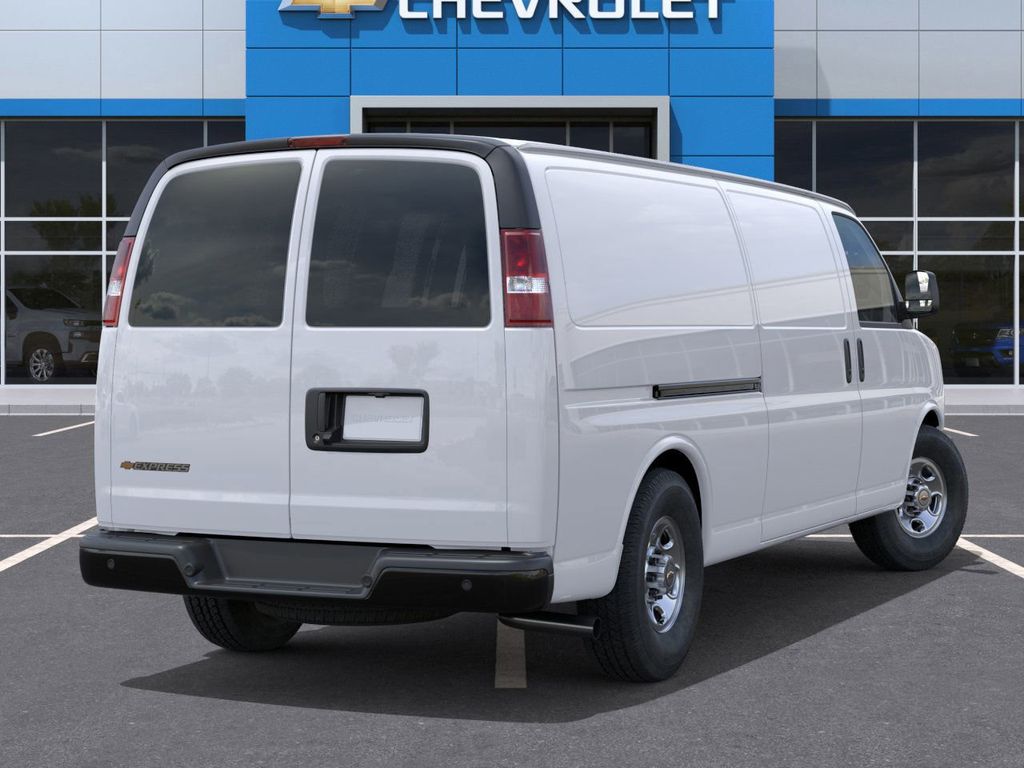 New 2025 White Chevrolet Work Van image 5