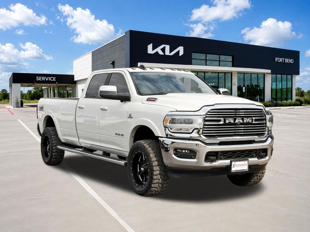 2019 Ram 2500 Laramie White at EAG Ford Navasota