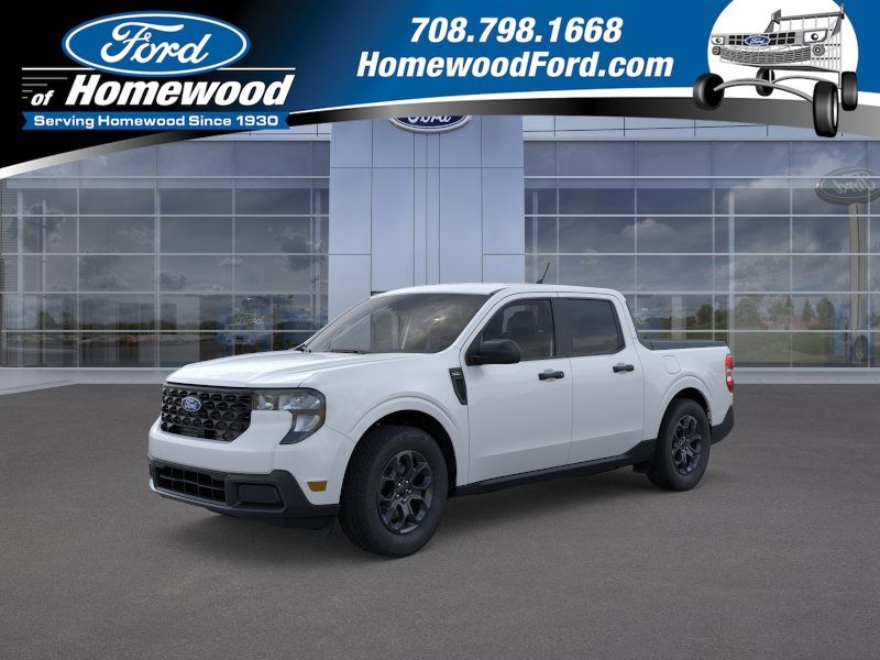 Oxford White 2026 Ford Maverick XLT SuperCrew AWD Pickup Truck All-Wheel Drive 8-Speed Automatic