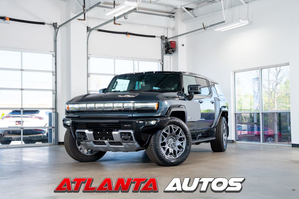 Gray (Graphite Blue Metallic) 2025 GMC Hummer EV SUV 3X AWD SUV / Crossover All-Wheel Drive 1-Speed Automatic