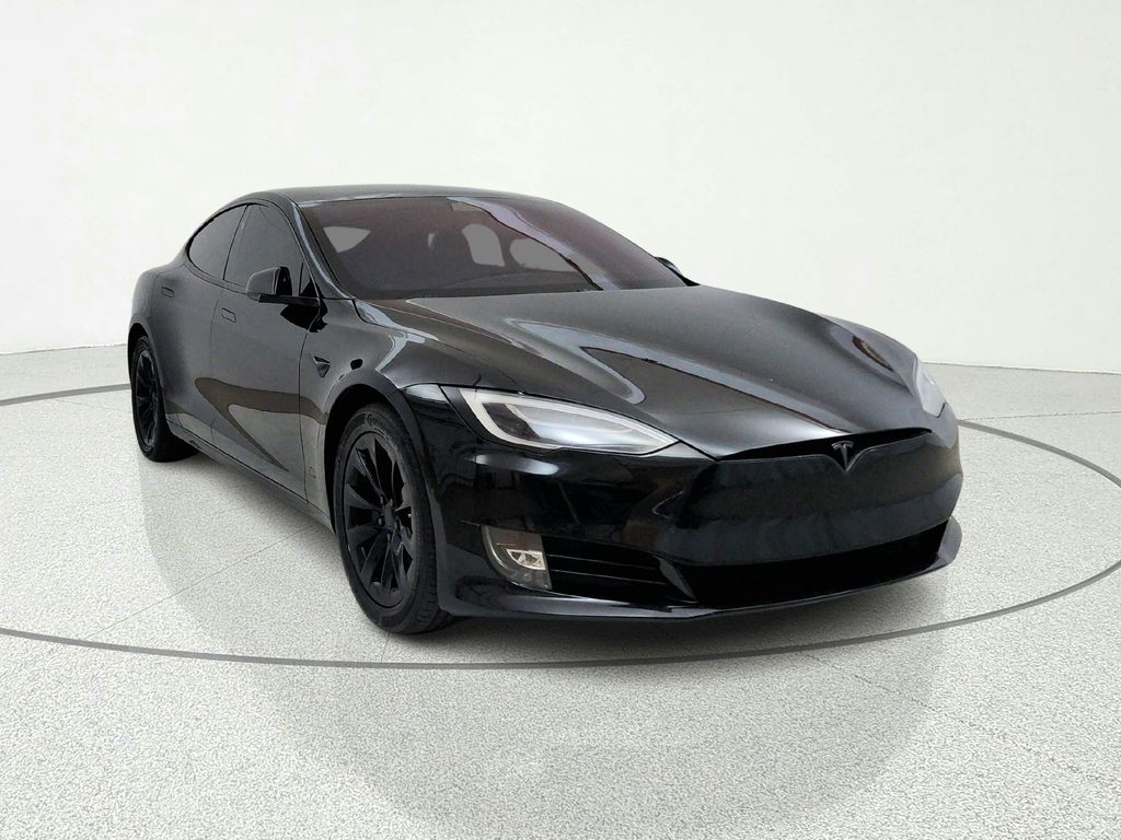 Solid Black 2018 Tesla Model S Sedan All-Wheel Drive 1-Speed Automatic