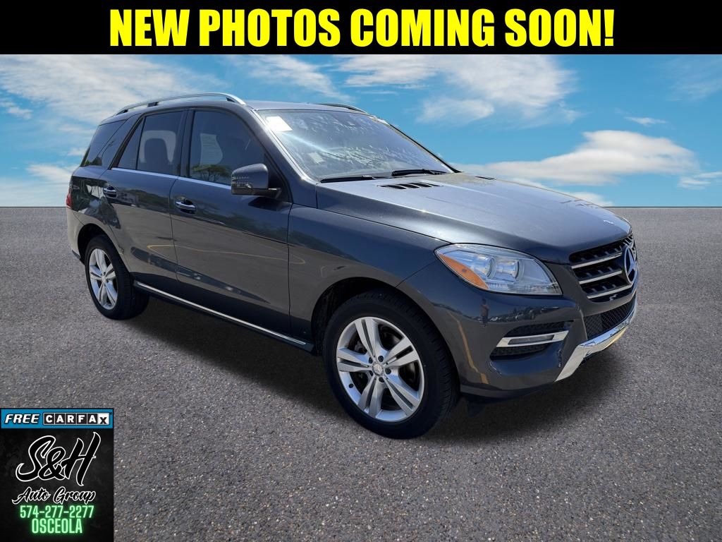Blue 2013 Mercedes-Benz M-Class ML 350 SUV / Crossover Rear-Wheel Drive 7-Speed Automatic