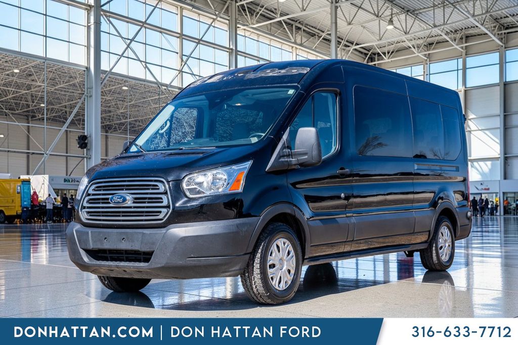 2019 Ford Transit Passenger 350 XLT Medium Roof LWB RWD with Sliding Passenger-Side Door