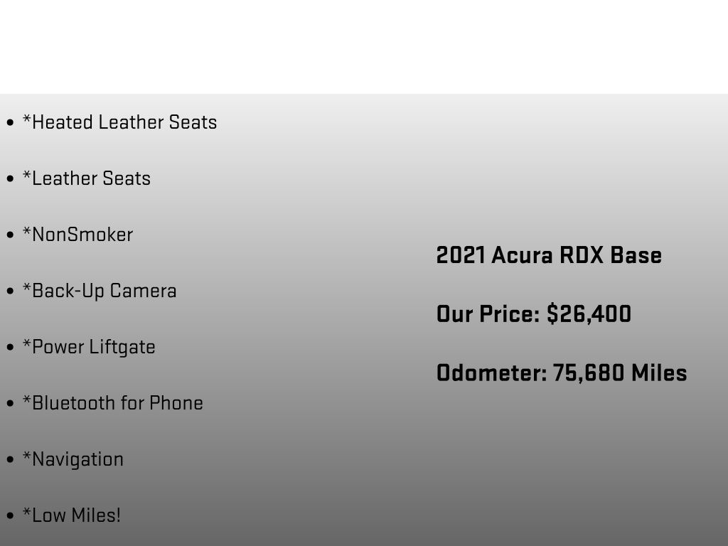 2021 Acura RDX Technology Package - 5