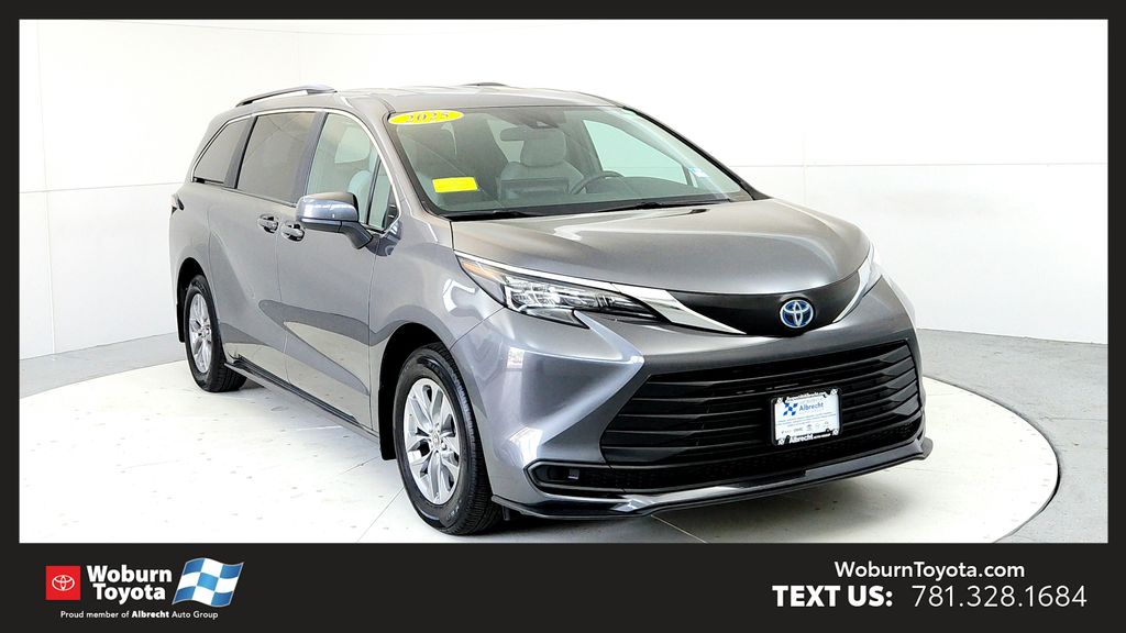 Magnetic Gray Metallic 2025 Toyota Sienna Minivan All-Wheel Drive Continuously Variable Transmission