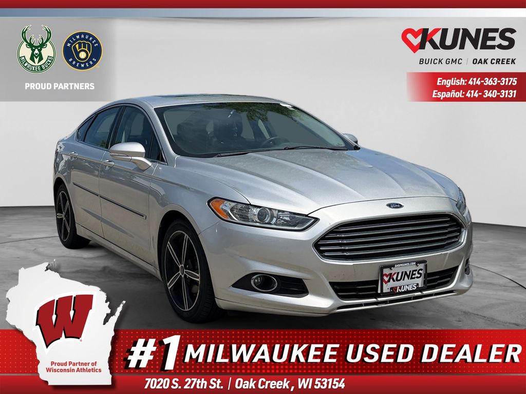 Ingot Silver 2014 Ford Fusion Sedan Front-Wheel Drive 6-Speed Automatic