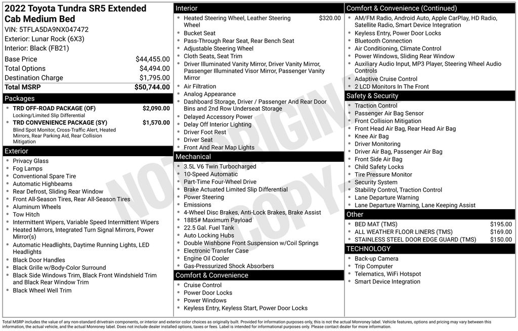 Used 2022 Toyota Tundra Truck