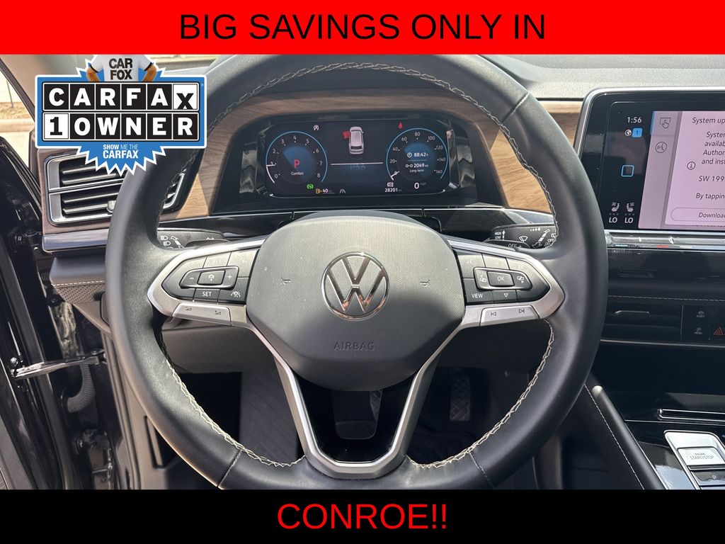 2024 Volkswagen Atlas 2.0T SE w/Technology Black at Don McGill Toyota
