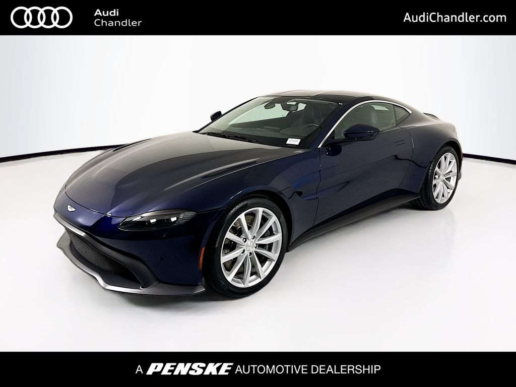 Midnight Blue 2020 Aston Martin Vantage RWD Coupe Rear-Wheel Drive 8-Speed Automatic