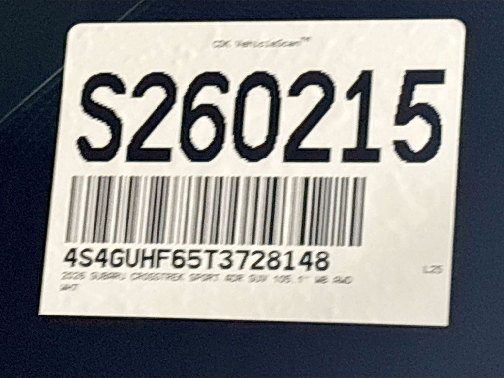 2026 Subaru Crosstrek Sport