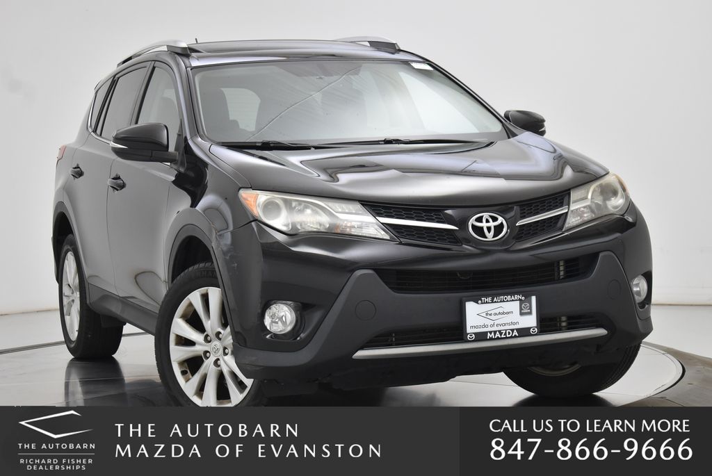 Black 2013 Toyota RAV4 SUV / Crossover All-Wheel Drive 6-Speed Automatic