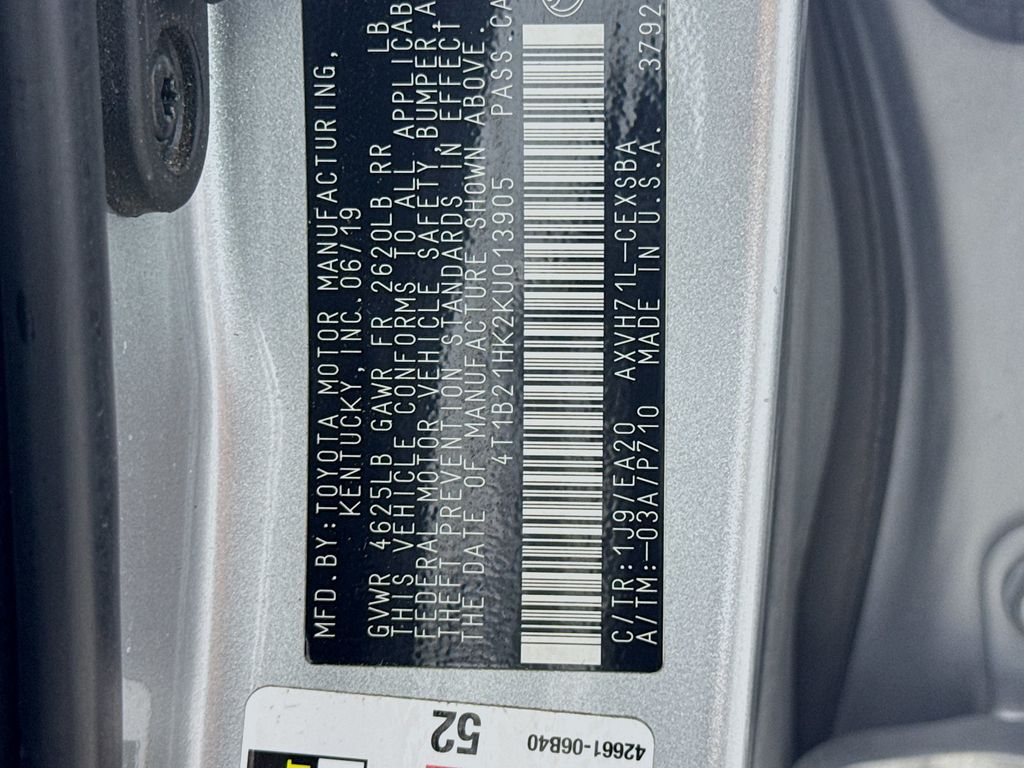 Used Car 2019 Toyota Camry Hybrid  Se For Sale Under $20,000 In Austin, Texas