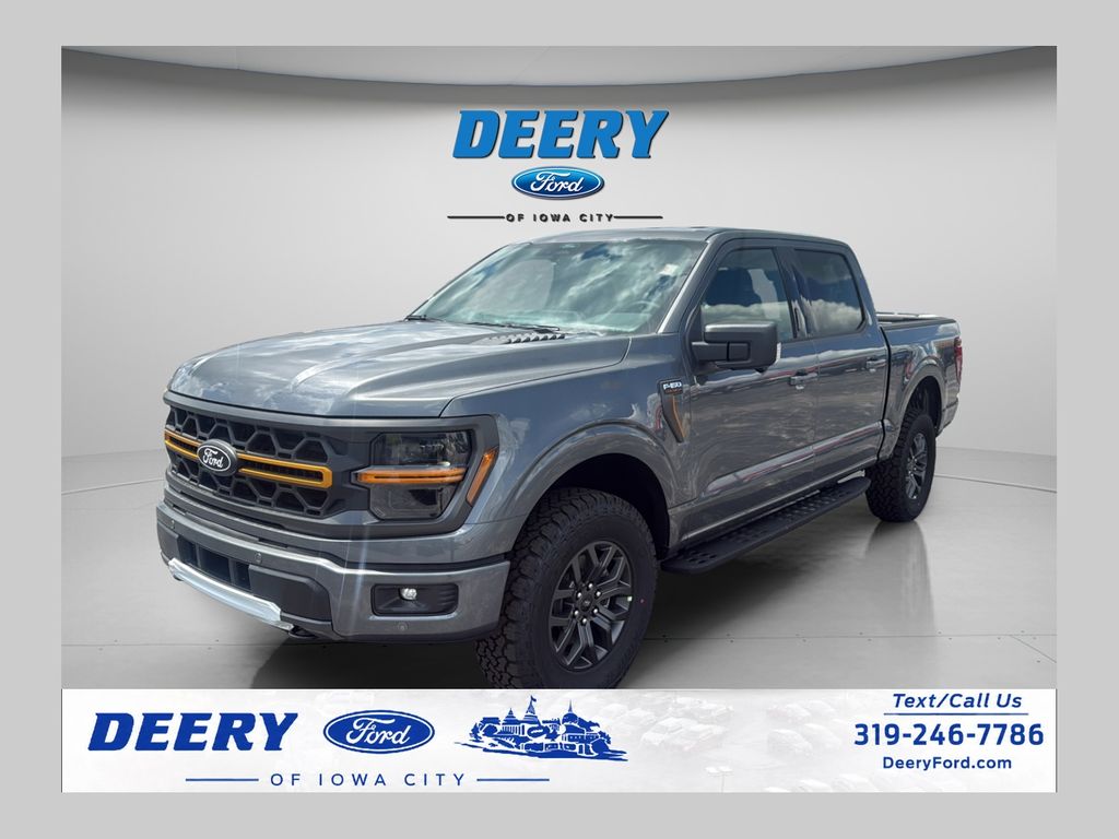 Carbonized Gray Metallic 2026 Ford F-150 Pickup Truck Four-Wheel Drive Automatic