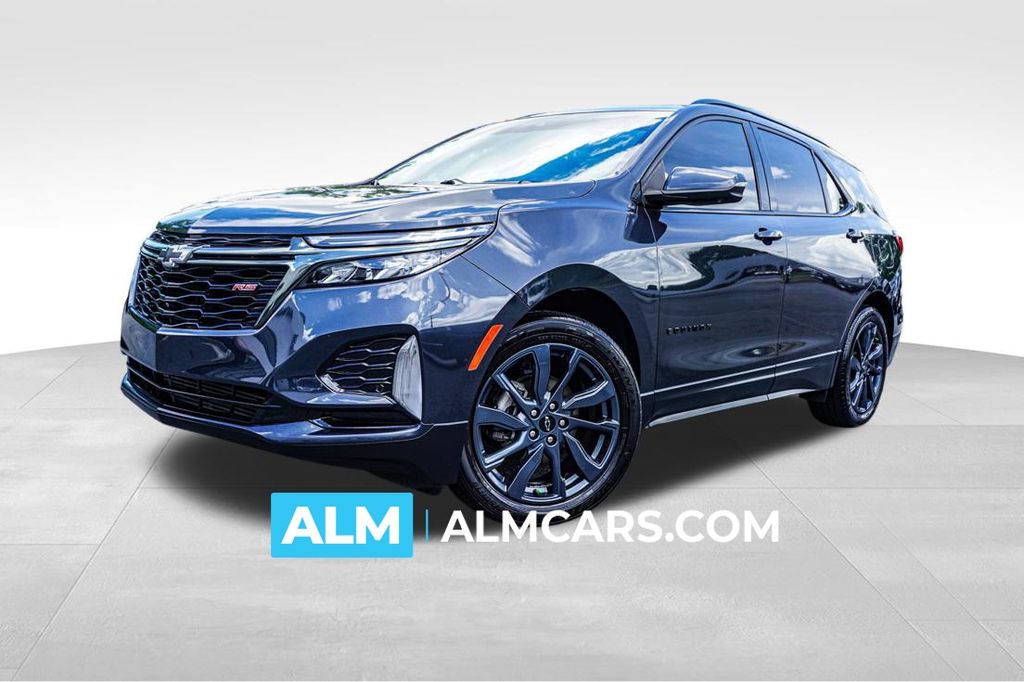 Iron Gray Metallic 2022 Chevrolet Equinox SUV / Crossover Front-Wheel Drive 6-Speed Automatic Overdrive