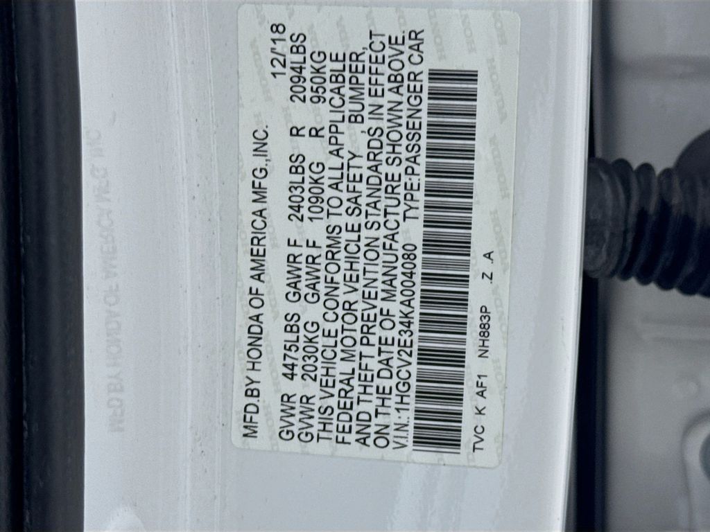 Used Car 2019 Honda Accord  Sport 2.0t For Sale Under $25,000 In Austin, Texas