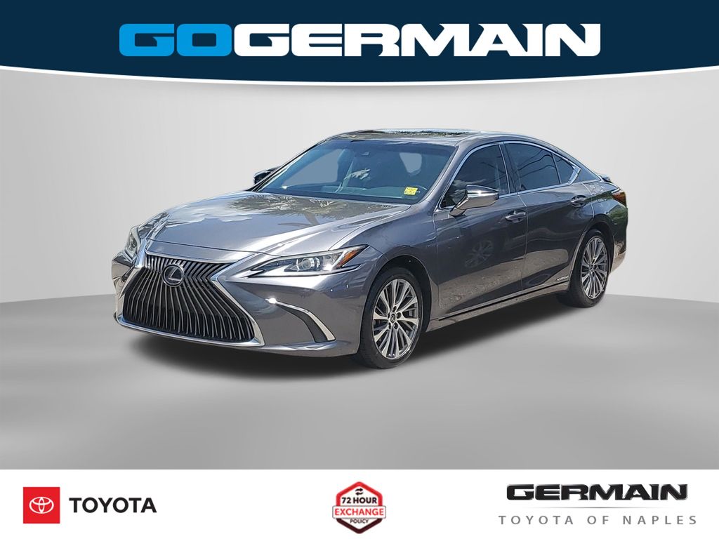 Nebula Gray Pearl 2020 Lexus ES Hybrid Sedan Front-Wheel Drive Continuously Variable Transmission