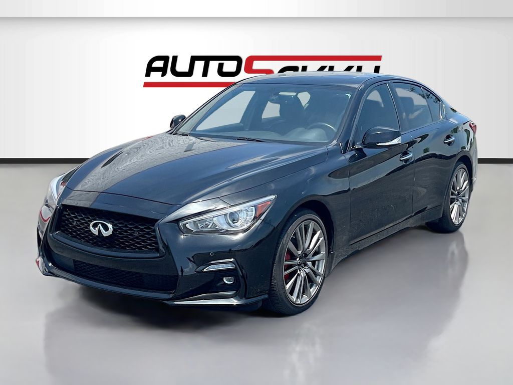 Used 2022 Black INFINITI Red Sport 400 image 3