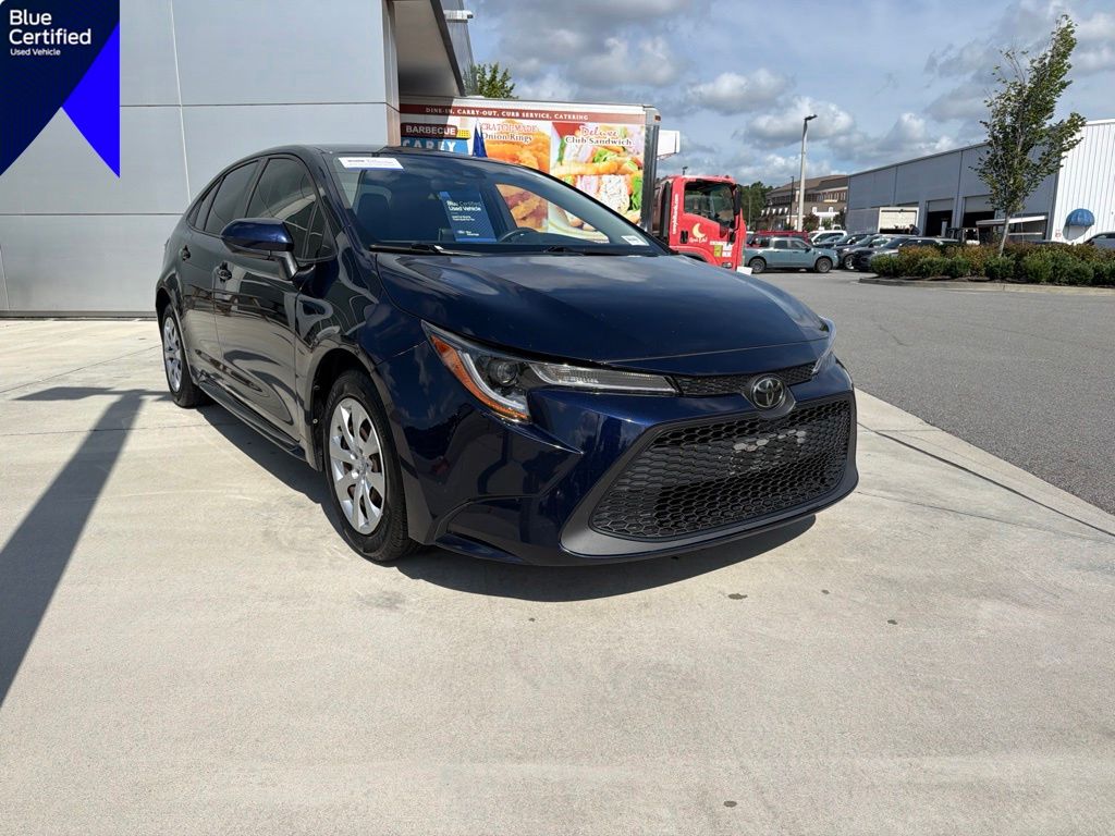 Blueprint 2020 Toyota Corolla Sedan Front-Wheel Drive Continuously Variable Transmission