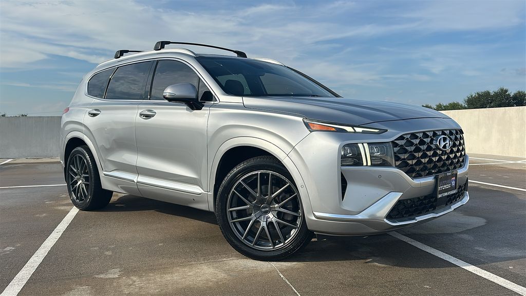 2022 Hyundai Santa Fe Calligraphy Silver at DeMontrond Automotive Group