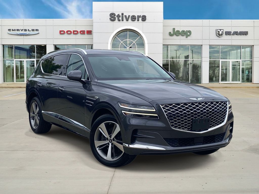 Himalayan Gray 2021 Genesis GV80 2.5T AWD SUV / Crossover All-Wheel Drive 8-Speed Automatic