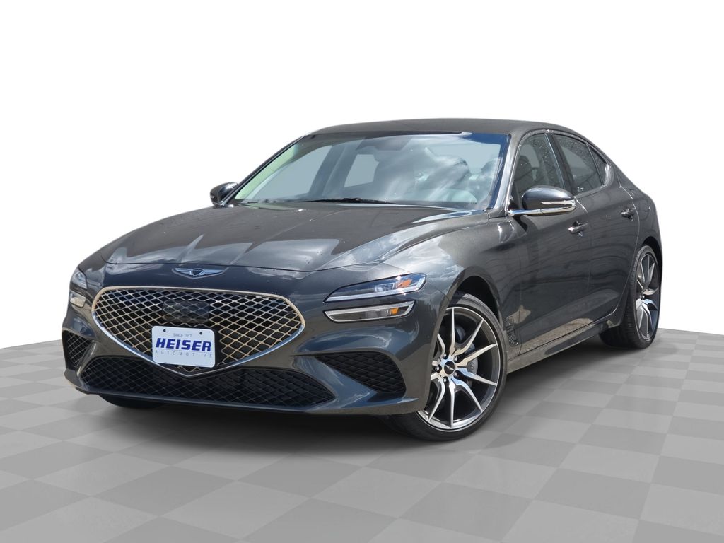 Makalu Gray 2025 Genesis G70 Sedan Rear-Wheel Drive 8-Speed Automatic