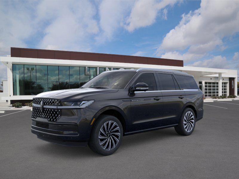Infinite Black Metallic Clearcoat 2025 Lincoln Navigator Black Label 4WD SUV / Crossover Four-Wheel Drive Automatic