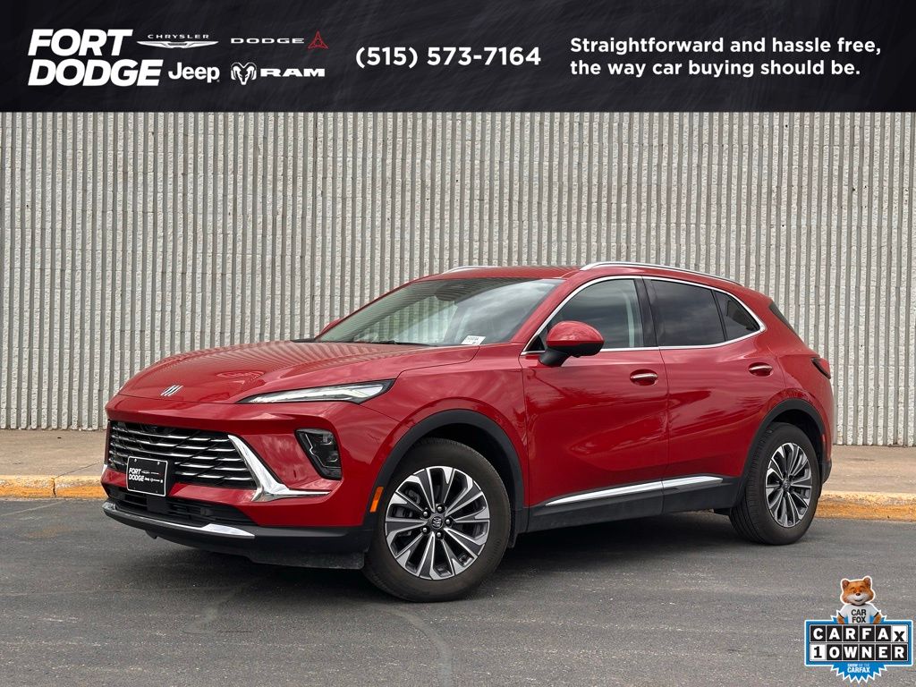 Brilliant Red 2025 Buick Envision Preferred AWD SUV / Crossover All-Wheel Drive 9-Speed Automatic