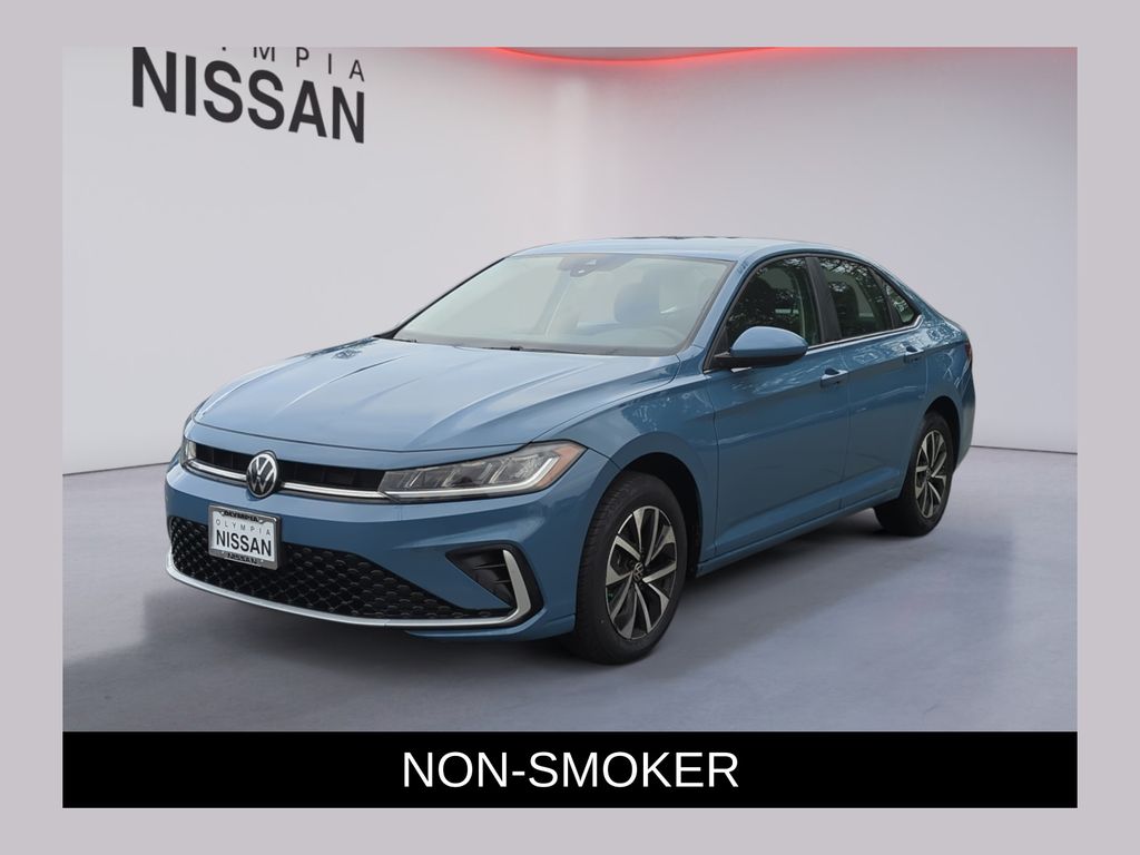 Blue 2025 Volkswagen Jetta S FWD Sedan Front-Wheel Drive 8-Speed Automatic