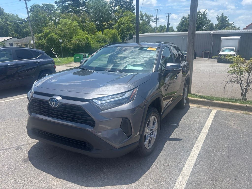 Magnetic Gray Metallic 2024 Toyota RAV4 Hybrid SUV / Crossover All-Wheel Drive Continuously Variable Transmission