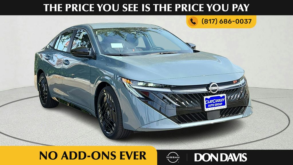 Atlantic Gray Metallic 2026 Nissan Sentra Sedan Front-Wheel Drive Continuously Variable Transmission