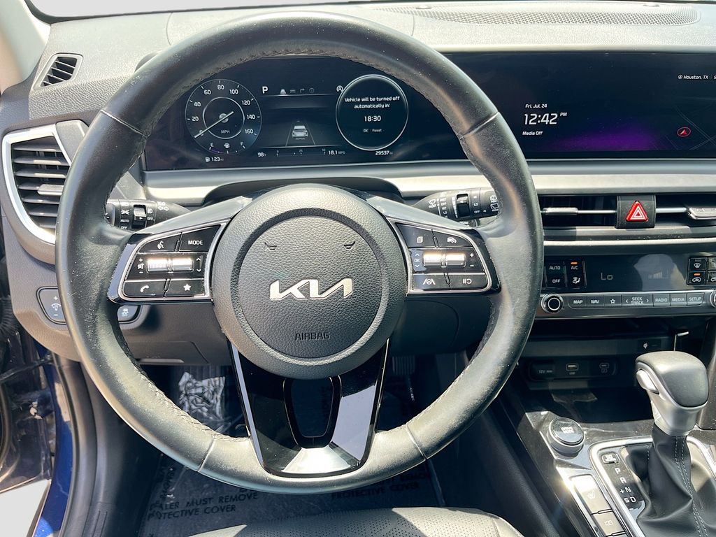 2024 Kia Seltos EX Blue at Joe Myers Mazda Kia