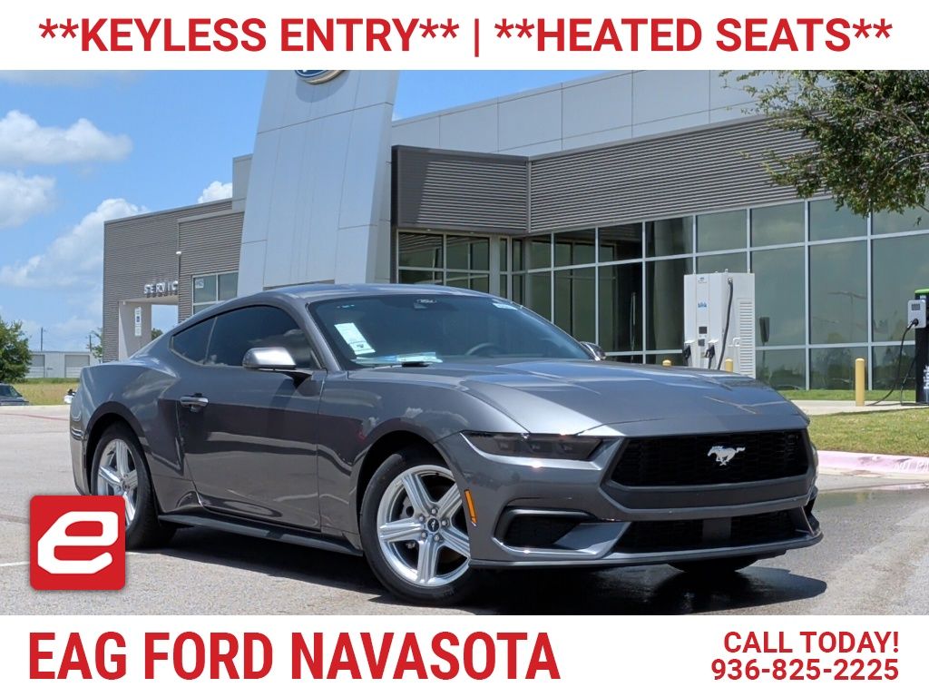 Carbonized Gray Metallic 2026 Ford Mustang Coupe Rear-Wheel Drive Automatic