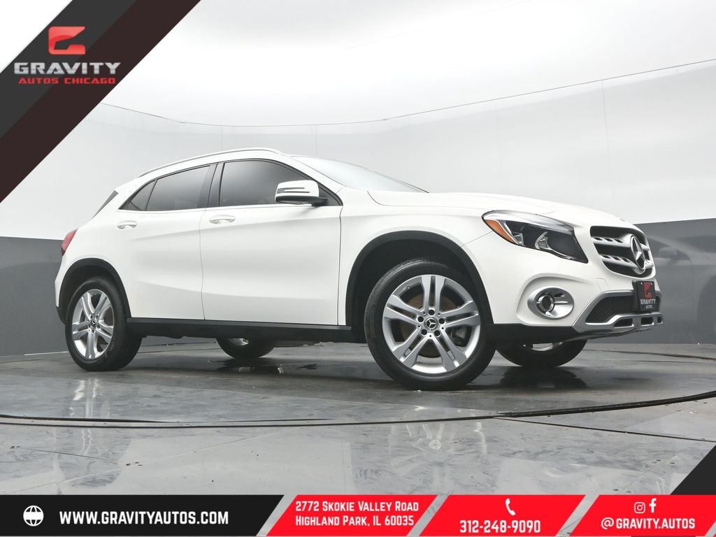 Polar White 2019 Mercedes-Benz GLA 250 4MATIC SUV / Crossover All-Wheel Drive 7-Speed Automatic