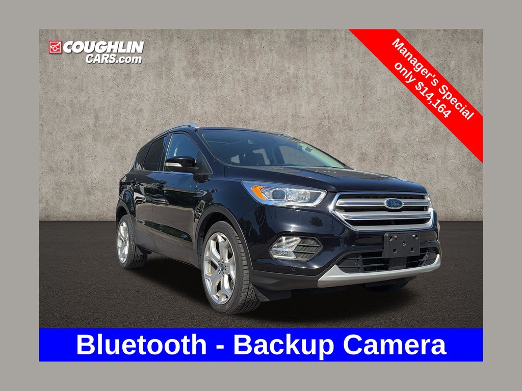 Black Metallic 2019 Ford Escape SUV / Crossover All-Wheel Drive 6-Speed Automatic