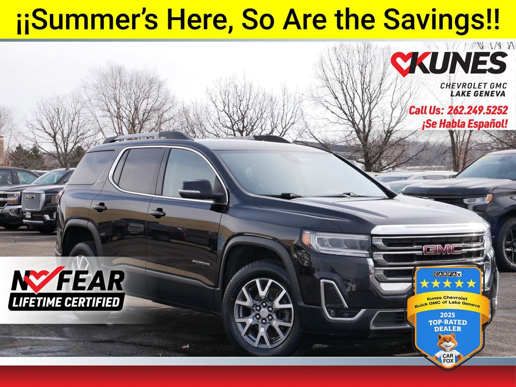 Black 2023 GMC Acadia SUV / Crossover Four-Wheel Drive 9-Speed Automatic