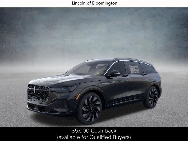 Black Metallic 2026 Lincoln Nautilus SUV / Crossover All-Wheel Drive Continuously Variable Transmission