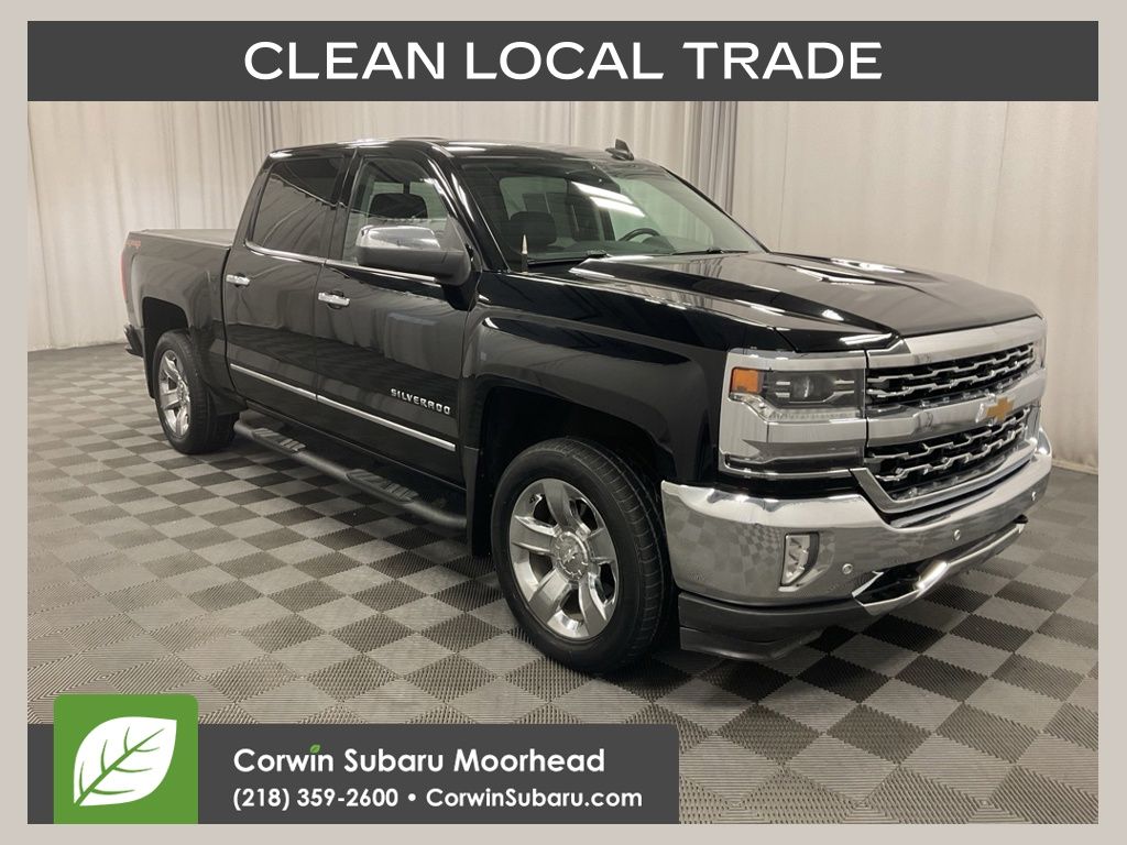  2016 Chevrolet Silverado 1500 LTZ Crew Cab 4WD   