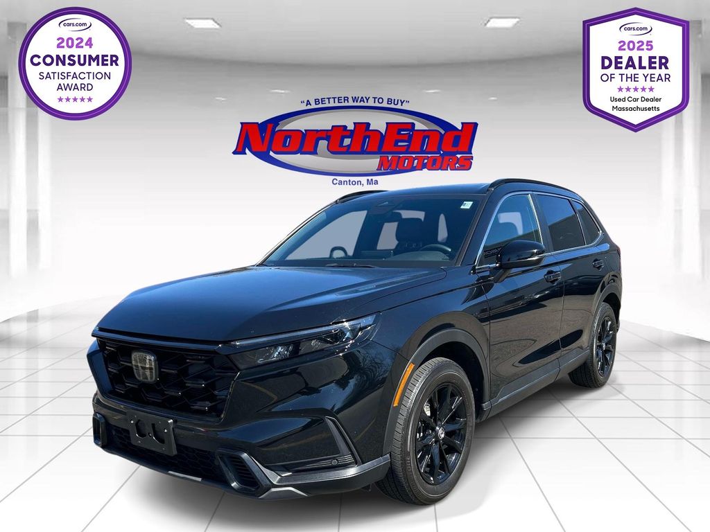 Black 2024 Honda CR-V Hybrid Sport-L AWD SUV / Crossover All-Wheel Drive Continuously Variable Transmission