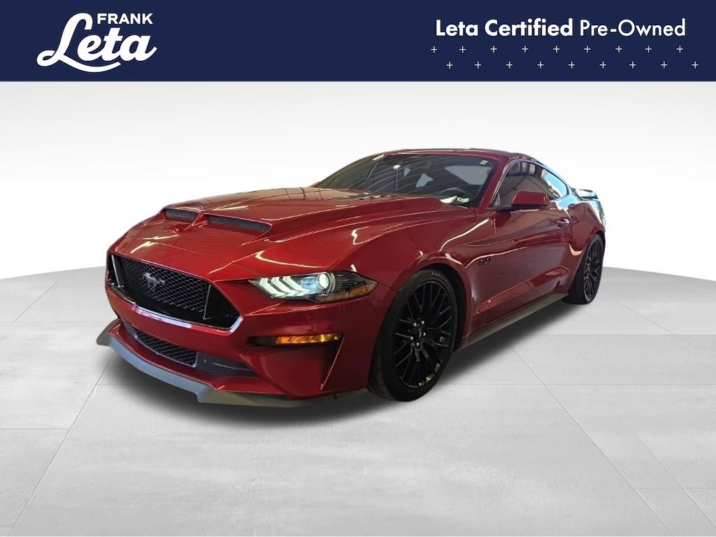 Red Metallic 2021 Ford Mustang Coupe Rear-Wheel Drive 6-Speed Manual