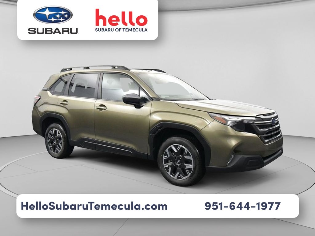 Autumn Green Metallic 2026 Subaru Forester SUV / Crossover All-Wheel Drive Continuously Variable Transmission