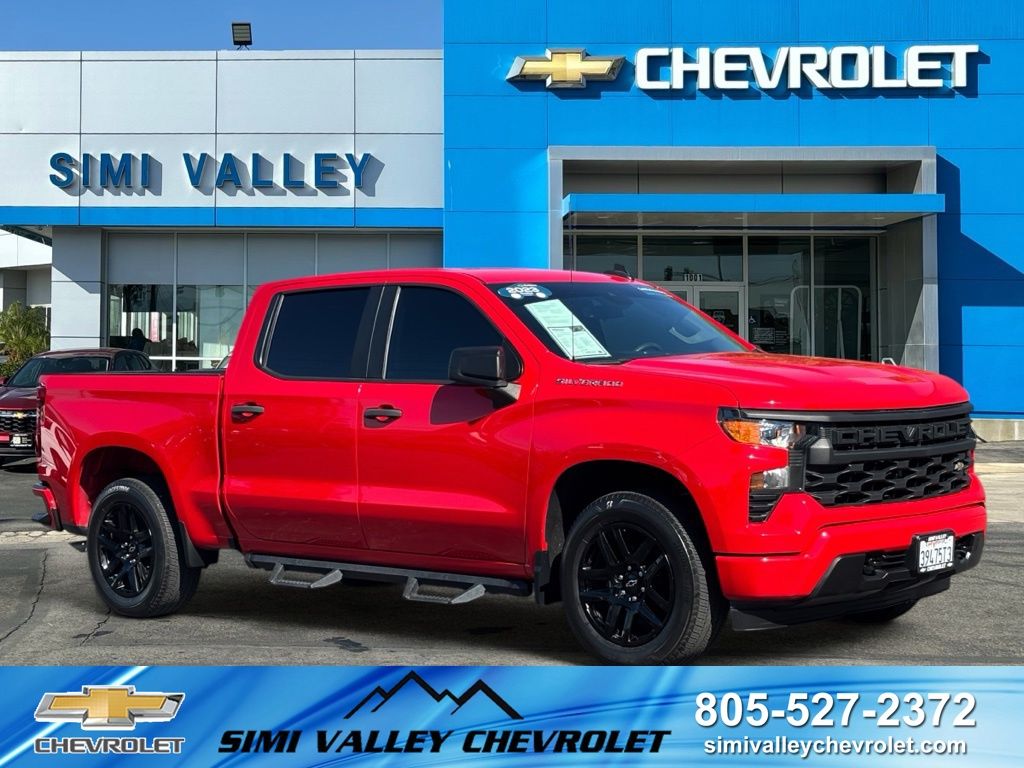 Red Hot 2023 Chevrolet Silverado 1500 Pickup Truck 4X2 8-Speed Automatic