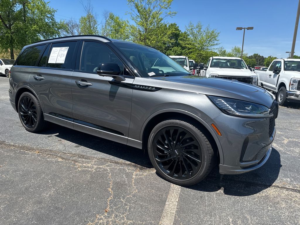Asher Gray Metallic Clearcoat 2025 Lincoln Aviator Reserve RWD SUV / Crossover Rear-Wheel Drive Automatic